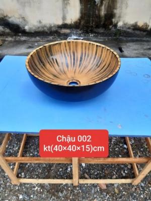 Chậu rửa mặt lavabio bàn đá - 44X