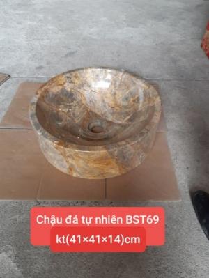 Chậu rửa mặt lavabio bàn đá - 44X