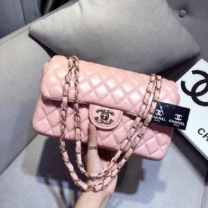 Túi xách nữ clacssic size 26 thêu ông lót đỏ