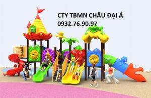 Thi công lắp đặt cầu trượt liên hoàn nhựa toàn quốc