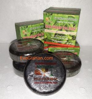 Sản xuất xà phòng trà xanh dầu dừa green tea Soap Gọi 0975603004 - Mr Sơn