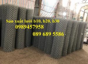 Lưới thép B10 ô 10x10, Lưới B20 20x20, Lưới b30 ô 30x30 - Lưới thép làm chuồng gà
