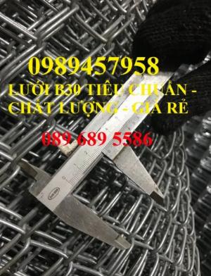 Lưới thép B10 ô 10x10, Lưới B20 20x20, Lưới b30 ô 30x30 - Lưới thép làm chuồng gà