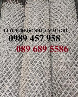 Lưới bọc nhựa b40 làm hàng rào, Lưới làm sân tennis, Lưới làm sân bóng