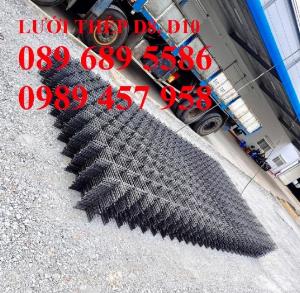 Thép hàn phi 8 dạng gân ô 200x200, Lưới thép phi 10 ô 100x200, 200x200, phi 12 ô 200x200