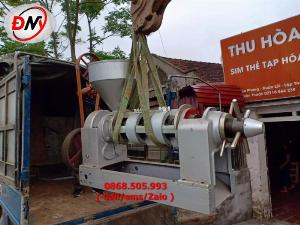 Bán máy ép dầu đậu phộng giá rẻ,lắp ráp tận nhà miễn phí,công suất 100kg/h