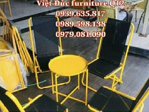 Ghế sắt lò xo lưng thấp VĐSX079