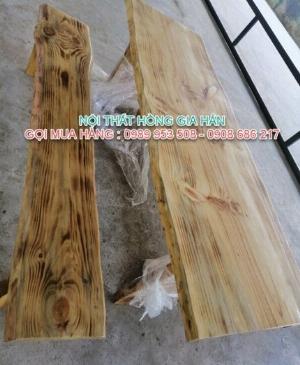 Bộ bàn ghế gỗ tự nhiên siêu đẹp dành cho quán ăn, sân vườn, quán cafe giá tại xưởng - LH: 0989 953 508 - 0908 686 217