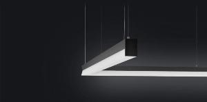 Đèn led thanh treo 3 mặt chiếu cho văn phòng siêu tiết kiệm điện