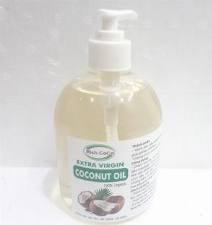Mua dầu dừa Dầu dừa hữu cơ Bến Tre ép lạnh nguyên chất