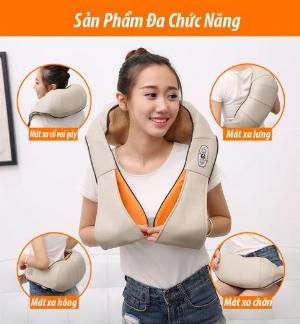 Đai massage giảm đau vai cổ gáy Ayosun Hàn Quốc chính hãng ( Bảo hành 5 năm )
