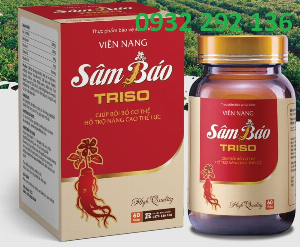 Thực phẩm bảo vệ sức khỏe Sâm Báo Triso giúp bồi bổ thể trạng