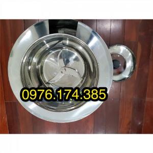Máy xay giò chả chân Inox 1.1KW xay 2kg/mẻ có bao đá giữ lạnh