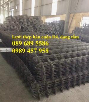 Lưới thép phi 6 ô 100x100, 150x150, 200x200, Lưới thép A6 200x200, D6 100x100