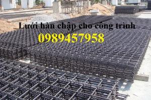 Lưới thép phi 10 ô 100x200, Thép A10 200*200, Lưới thép hàn chập Phi 10 200x200