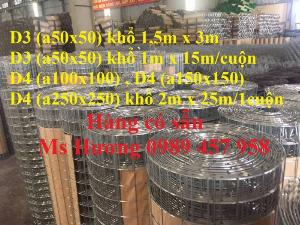 Chuyên Lưới thép đổ sàn bê tông đổ đường chống nứt phi 4, Lưới thép phi 4 ô 200x200, 250x250