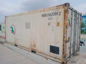 Container lạnh chứa hàng hóa đông lạnh