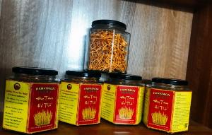 Nấm đông trùng hạ thảo HANVIWON sấy thăng hoa lọ 25g