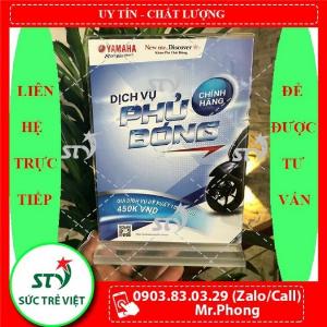 Bảng menu mica A4, mica A4, đế mica để bàn A4, menu mica để bàn A4, kệ mica để bàn A4, menu mica A4