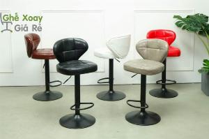 Ghế quầy bar xoay có nệm Nội Thất Quang Đại