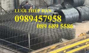 Sản xuất lưới thép hàn phi 8 ô 150x150, 200x200 - Lưới D8 gân 200*200