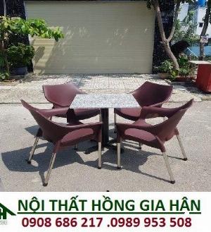 Ghế nhựa cafe sân vườn HGH02