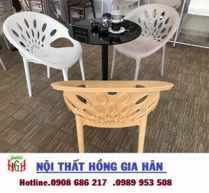 Bàn ghế nhựa cafe giá rẻ HGH
