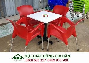 Ghế nhựa cafe HGH 6