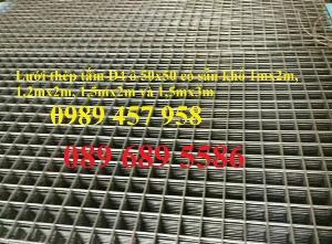 Lưới hàn phi 4 tấm, cuộn 50x50, 100x100, lưới thép phi 4 a 200x200 và 250x250