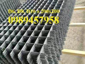 Lưới thép tấm Phi 4, phi 5, phi 6, phi 8 lưới thép đổ sàn 200x200