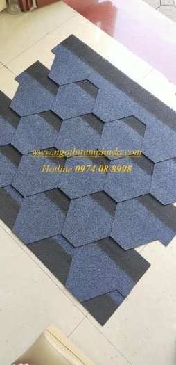 Tấm lợp bitum giả đá giá rẻ, báo giá tấm ngói bitum rắc đá xay tự nhiên