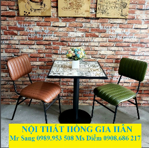 Bàn Ghế Caffe Mỹ Nghệ Cao Cấp Hgh895 Dành Cho Quán Cafe