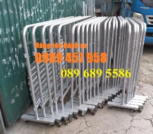Hàng rào điều tiết giao thông, hàng rào chắn tạm thời, Hàng rào chắn có bánh xe