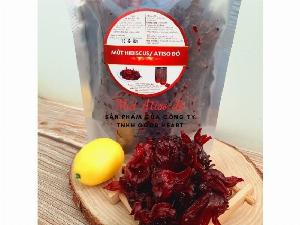 MỨT ATISO ĐỎ( Hibiscus) cực giòn-túi 1kg