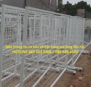 Hàng rào Barie có chốt, Hàng rào phân luồng giao thông, hàng rào nhà xe