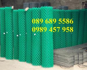 Lưới hàng rào b40 bọc nhựa, lưới thép bọc nhựa ô 10x10, 20x20, 30x30, 50x50