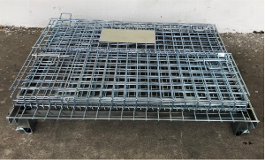 Lồng sắt chứa hàng, pallet lưới, xe đẩy lưới, 1000X800X840