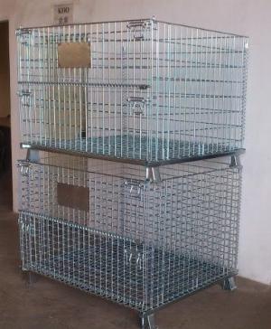 Lồng trữ hàng container, lồng thép, lồng thép xi mạ, lồng sắt, Stocky 1200X1000X900