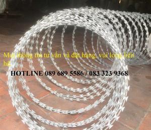 Dây thép gai hình lưỡi lam, hàng rào thép gai hình dao