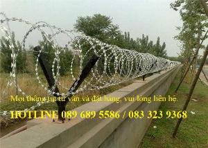 Dây thép gai hình lưỡi lam, hàng rào thép gai hình dao
