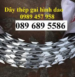 Dây thép gai hình dao - Dây thép gai biệt thự, Dây thép gai vòng tròn
