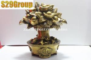 Cây tiền bằng đồng thau,cây tiền phong thủy