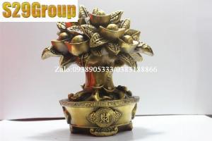 Cây tiền bằng đồng thau,cây tiền phong thủy