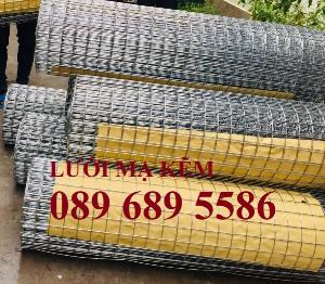 Lưới thép làm giàn phong lan, Lưới thép hàn mạ kẽm phi 4, phi 5 - dạng tấm và cuộn