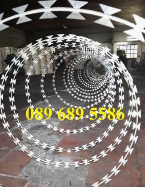 Dây kẽm lam bảo vệ, Dây thép gai mạ kẽm, Dây kẽm lam bọc nhựa