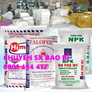 Bao PP dệt đựng phân bón, lúa gạo, cà phê, nông sản