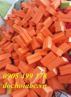Gạch xốp xếp hình giá rẻ - chất lượng nhất cho bé mầm non
