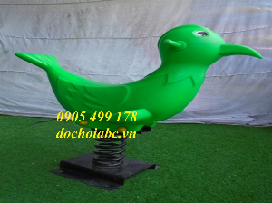 Thú nhún lò xo nhập khẩu cho bé mầm non