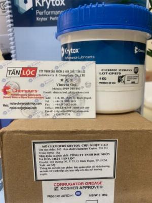 Mỡ chịu nhiệt độ cao Krytox GPL 226 fg