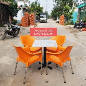 Thanh lý gấp bàn ghế nhựa cafe giá rẻ mới 100% hàng tồn kho..